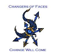 Changers of Faces team badge